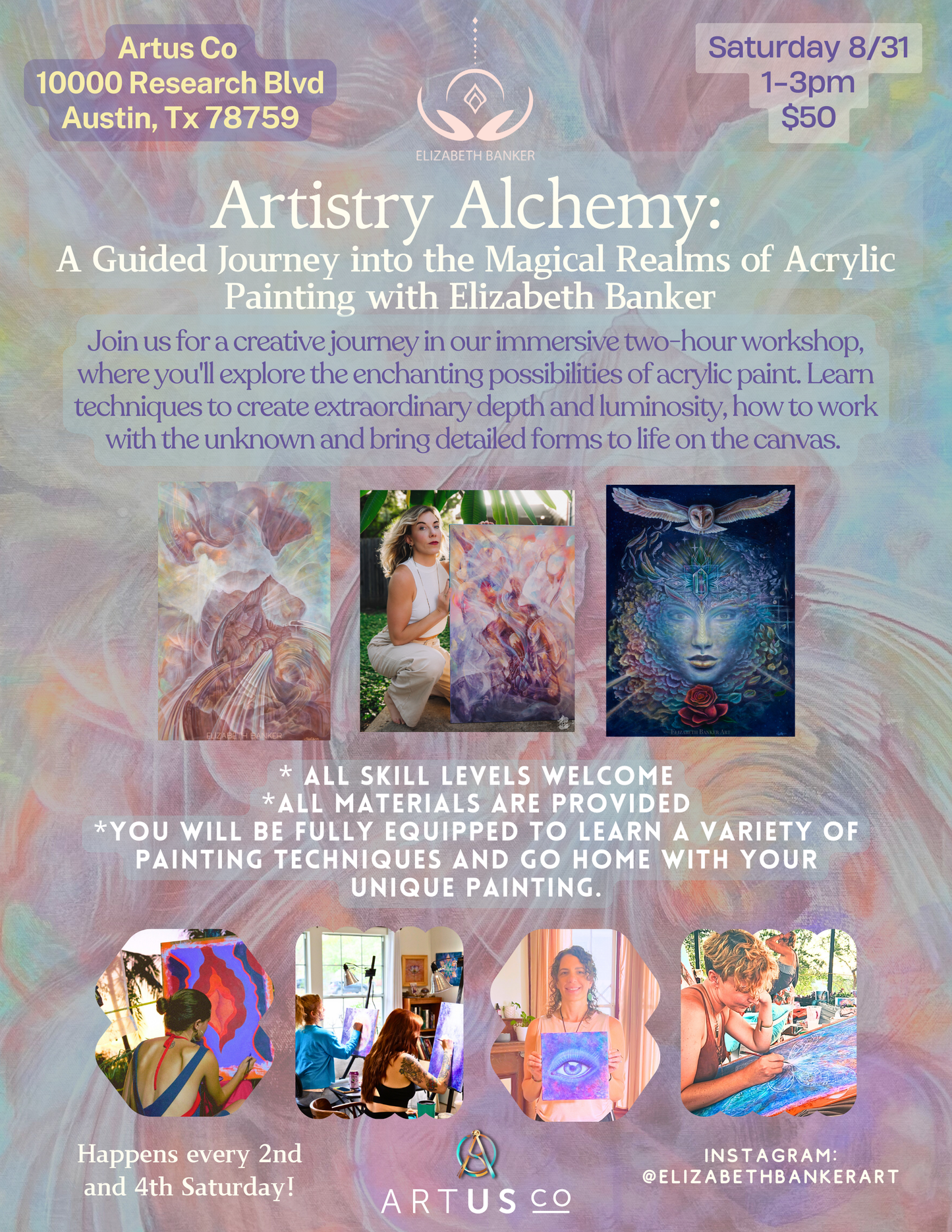 Artistry Alchemy: A Guided Journey into the Mystical Realms of Visionary Painting
