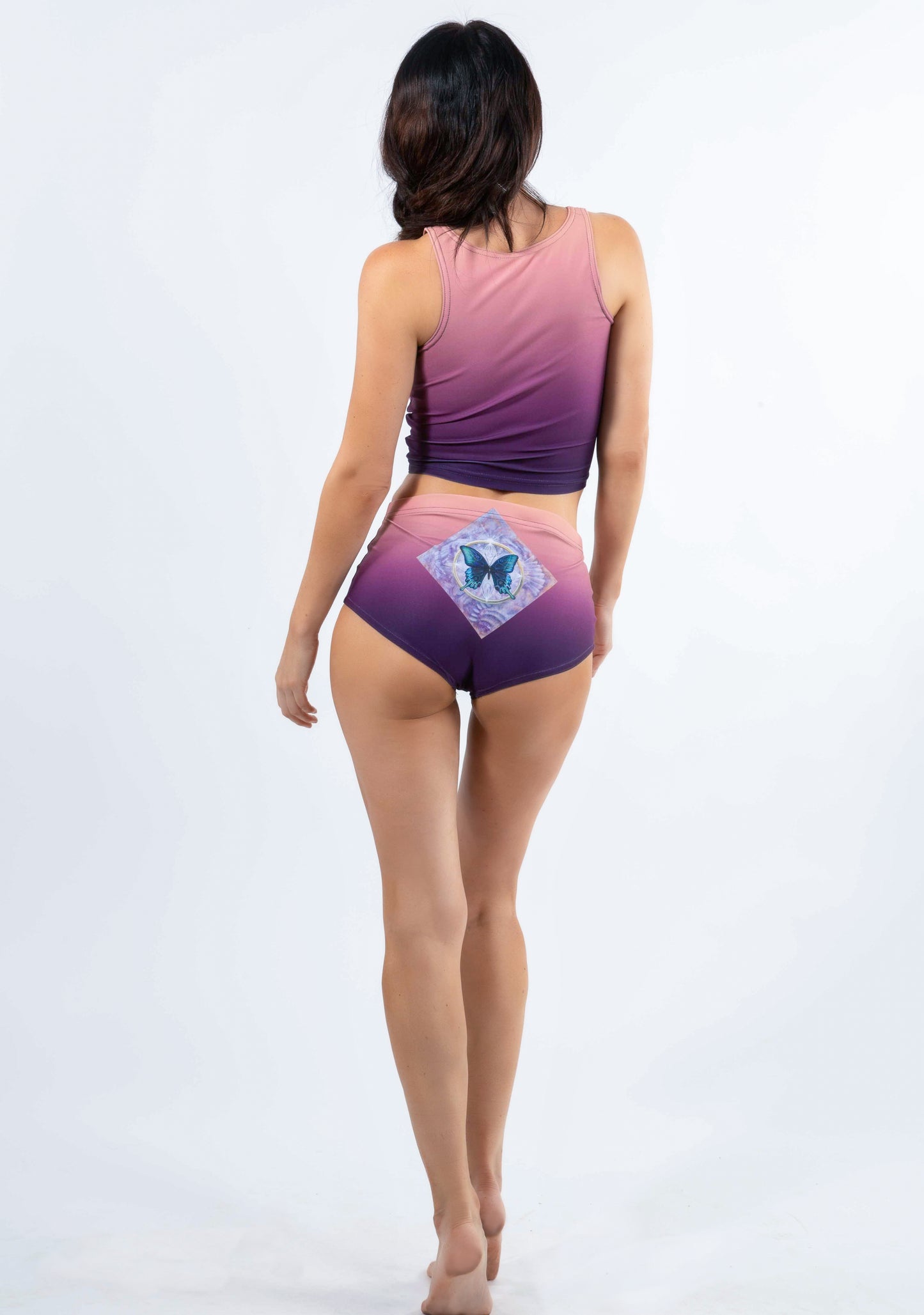 AMANDAFLY SUNSET BOOTY SHORTS