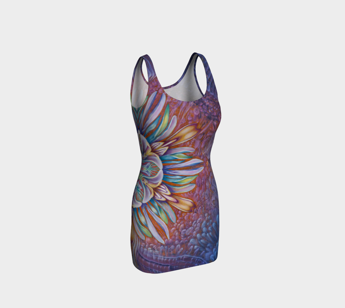 A SYMM FLOW BODYCON DRESS