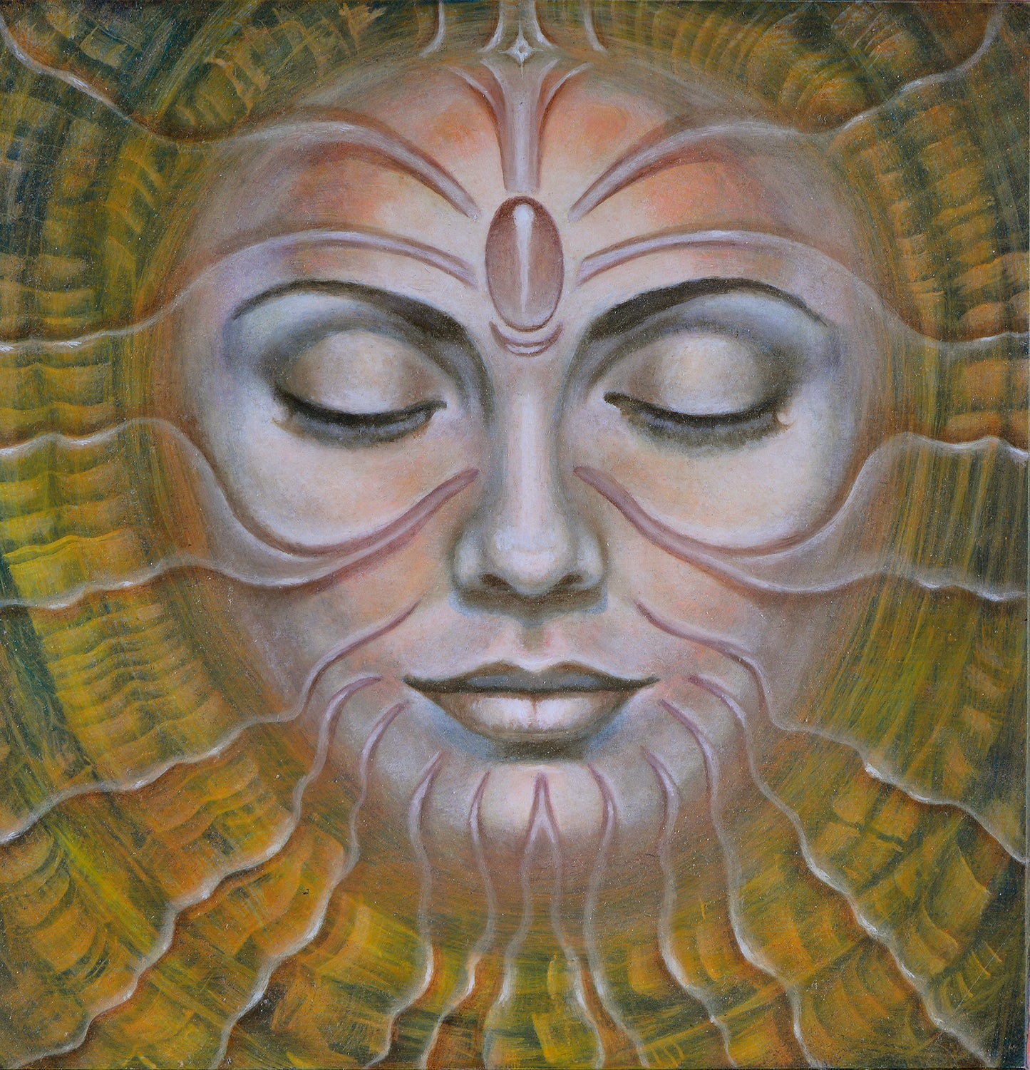 Peaceful Healing - 11” x 17” - Pearl Linen Prints