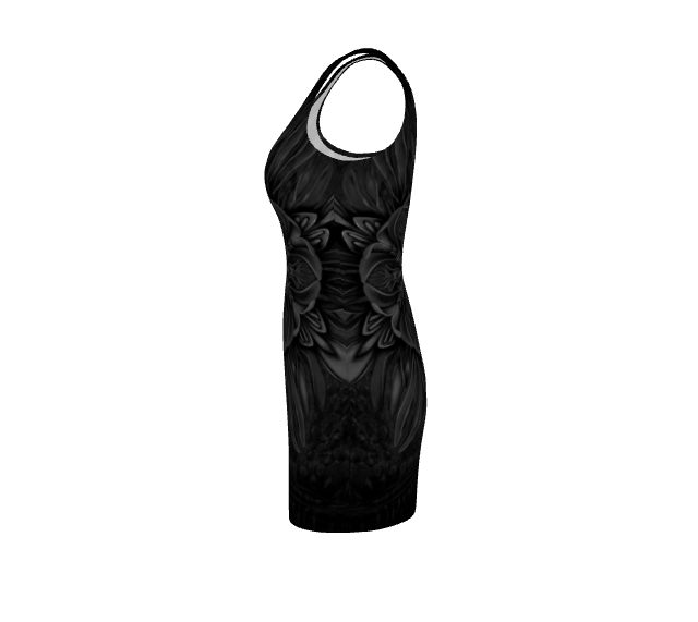SHADOW FLOW BODYCON DRESS