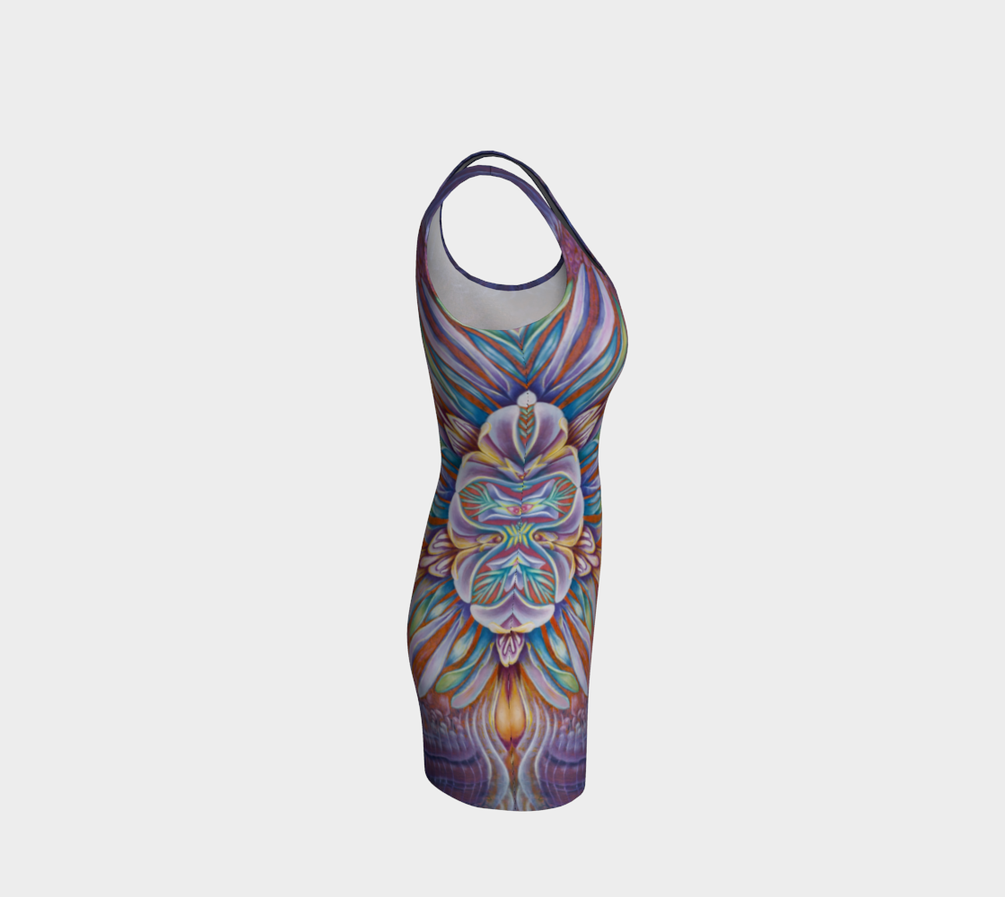 A SYMM FLOW BODYCON DRESS